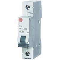 Wylex 32A SP C Curve MCB (120FR)