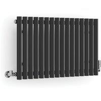 Terma Rolo Room 500mm x 865mm 2015BTU Black Horizontal Designer Radiator (120RH)