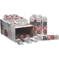 Evo-Stik Sticks Like Sh*t Solvent-Free All-Weather Adhesive Clear 290ml 12 Pack (120VR)