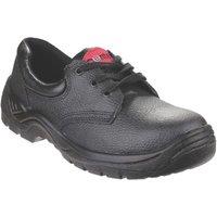 Centek FS337 Size 7 Black Steel Toe Cap Safety Shoes (120XC)
