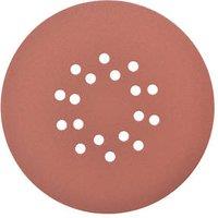 Essentials 120 Grit 18-Hole Punched Wood Sanding Discs 225mm 5 Pack (121JY)