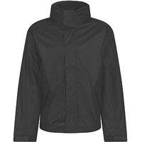 Regatta Dover Waterproof Insulated Jacket Black Ash Large Size 41.5" Chest (121XH)