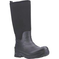 Cotswold Kenwood Size 8 Black Non Safety Wellies (121XW)