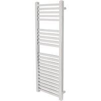 Towelrads 1200mm x 450mm 1146BTU Chrome Flat Designer Towel Radiator (122RY)
