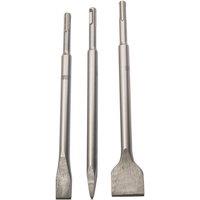 Erbauer SDS Plus Shank Chisel Set 3 Pieces (123VG)
