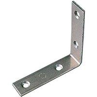 Essentials Corner Braces Zinc-Plated 77mm x 77mm x 16.5mm 10 Pack (12488)