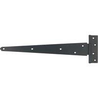 GateMate Black Straight Medium Tee Hinges 125mm x 16" x 400mm 2 Pack (124YV)