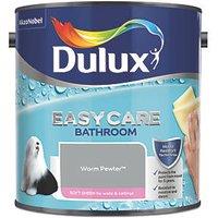 Dulux Easycare 2.5Ltr Warm Pewter Soft Sheen Emulsion Bathroom Paint (125CG)