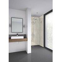 Splashwall Bathroom Wall Panel Matt Cream Stone 2420mm x 900mm x 11mm (125KU)