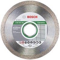 Bosch Tile Diamond Disc 115mm x 22.23mm (125VX)