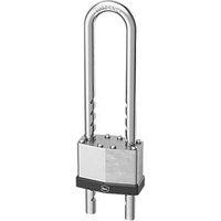 Smith & Locke Laminated Steel Long Shackle Padlock 50mm (126FC)