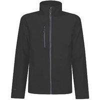 Regatta Honestly Made Softshell Jacket Black Medium 39.5" Chest (126JT)