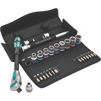 Wera 8100 SC 9 Zyklop Speed 1/2" Drive Ratchet & Socket Set 28 Pcs (127FW)