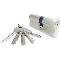 Smith & Locke 6-Pin Cylinder Lock 35-50 (85mm) Satin Nickel (127TL)