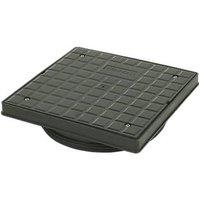 FloPlast Push-Fit Square Mini Access Chamber Cover & Frame 300mm (12847)