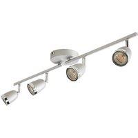 Essentials Apheliotes Bar 4-Light Spotlight Silver (1284V)