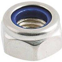 Easyfix A2 Stainless Steel Nylon Lock Nuts M10 100 Pack (1285T)