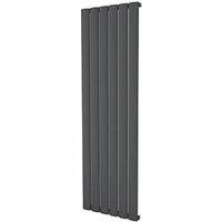 Ximax James 1800mm x 565mm 4195BTU Anthracite Vertical Designer Radiator (128GL)