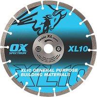 OX Trade XL-10 Masonry Segmented Diamond Blade 230mm x 22.23mm (128HP)