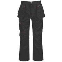 Regatta Incursion Work Trousers Black 38" W 33" L (128JH)