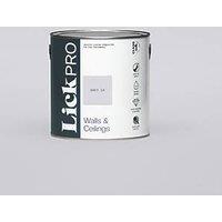 LickPro Max+ 2.5Ltr Grey 14 Eggshell Emulsion Paint (128JY)