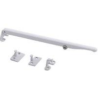 Fab & Fix Classic Locking Window Stay Bar White 280mm (128KR)