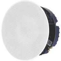 Lithe Audio 9" 50W RMS Wired or Wireless Bluetooth Ceiling Speaker Kit 30m White Grille (128YE)