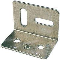 Essentials Stretcher Plates Zinc-Plated 38mm x 28mm x 25mm 10 Pack (12920)