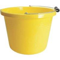 Red Gorilla Polyethylene Bucket Yellow 15Ltr (129HL)