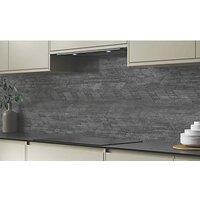 Wilsonart Concrete Chevron High-Rise Splashback 3050mm x 750mm x 4mm (129JL)