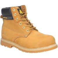 Amblers FS7 Goodyear Welted Size 4 Honey Steel Toe Cap Safety Boots (129XA)