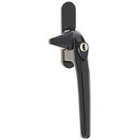 Mila RM Cockspur Right-Handed Window Handle Black (1306P)