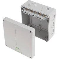 Essentials IP65 57A 11-Terminal Weatherproof Outdoor Adaptable Box 140mm x 79mm x 140mm (13096)
