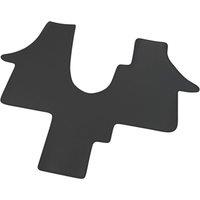 Unique Products Volkswagen Transporter T6 Single Passenger 2015 - 2022 Rubber Automotive Mat (130VL)