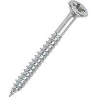 Quicksilver PZ Double-Countersunk Thread Cutting Woodscrews 8ga x 3/4" 200 Pack (13228)