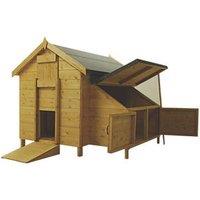 Shire 4' x 4' (Nominal) Tongue & Groove Timber Chicken Coop (1336G)