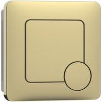 ETAL Porto Dual-Flush Square Plate Brushed Brass (133VN)