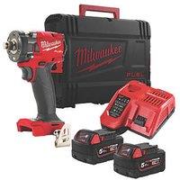 Milwaukee M18 FIW2F12-502X FUEL 18V 2 x 5.0Ah Li-Ion RedLithium Brushless Cordless Impact Wrench (134GE)