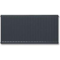 Time 600mm x 1200mm 5973BTU Anthracite Type 21 Convector Radiator (134KL)