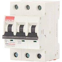 Contactum Defender 40A TP B Curve 3-Phase MCB (135HA)