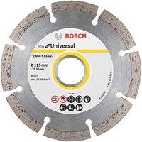 Bosch Masonry Eco for Universal Diamond Cutting Disc 115mm x 22.23mm (136GG)