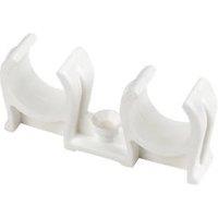 Talon 22mm Double Snap-On Pipe Clips 10 Pack (13777)