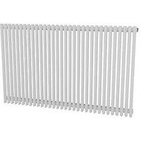 Ximax Aurora 600mm x 960mm 3041BTU White Horizontal Designer Radiator (137GL)