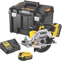 DeWalt DCS391M2-GB 165mm 18V 2 x 4.0Ah Li-Ion XR Cordless Compact Circular Saw (137KJ)