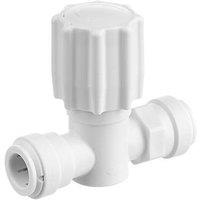 Flomasta Plastic Push-Fit Stop Cock 15mm (137KR)