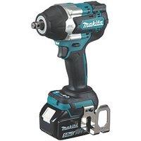Makita DTW700RTJ 18V 2 x 5.0Ah Li-Ion LXT Brushless Cordless Impact Wrench (137XJ)