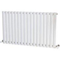 Ximax Fortuna 600mm x 990mm 2604BTU White Horizontal Designer Radiator (138TP)