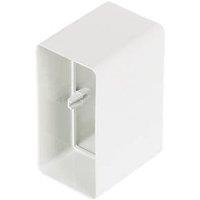 Manrose Rectangular Flat Channel Connector White 100mm (13946)