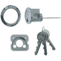 ERA Night Latch Replacement Cylinder Satin Chrome 32.5mm (1399G)