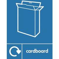 Essentials Cardboard Recycling Sign 297mm x 210mm (139YU)